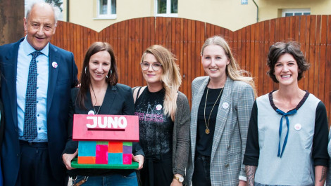 STANDAPP! für die JUNO Klagenfurt