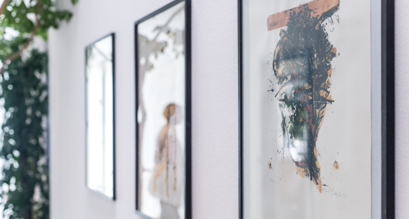 Kunstwerke im Eingangsbereich