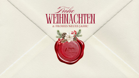 Frohe Weihnachten und ein erfolgreiches Jahr 2026